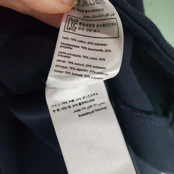 Joules Womens French Navy Rosalyn Half-Zip Sweatshirt Size 10 - Picture 7 of 8